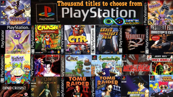 Playstation 1 (PS1) CD Games for Modded/Modified Playstation 1/PSOne  (PS1/PS One)
